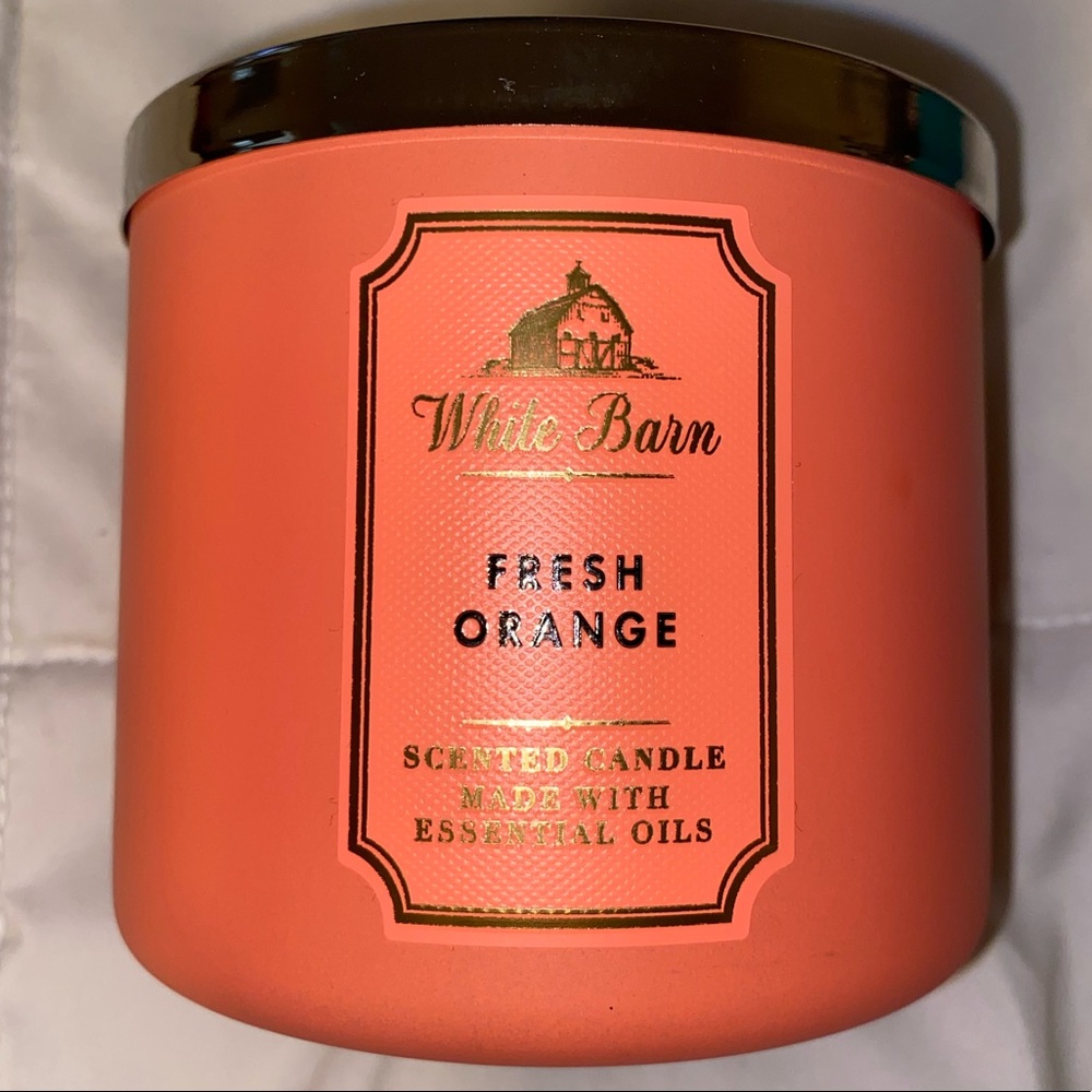 Fresh Orange 🍊 3wick candle